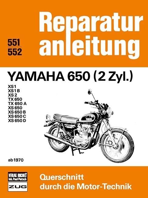 Produktbild Yamaha 650 (2 Zyl.) ab 1970 (Deutsch, 2017)