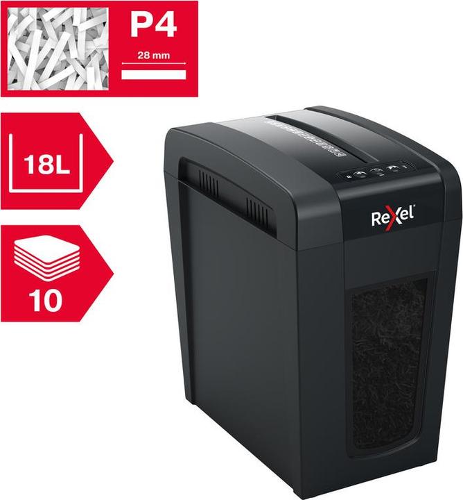 Immagine prodotto Rexel SECURE X10-SL SLIMLINE WHISPER-SHRED™ - Trituratore (Taglio delle particelle)