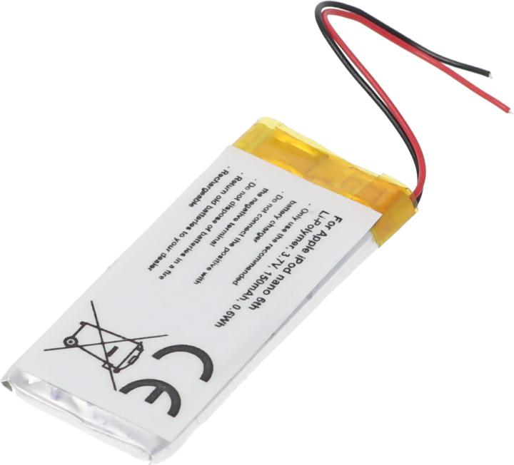Immagine prodotto AccuCell Apple Ipod Nano 6° batteria 616-0531