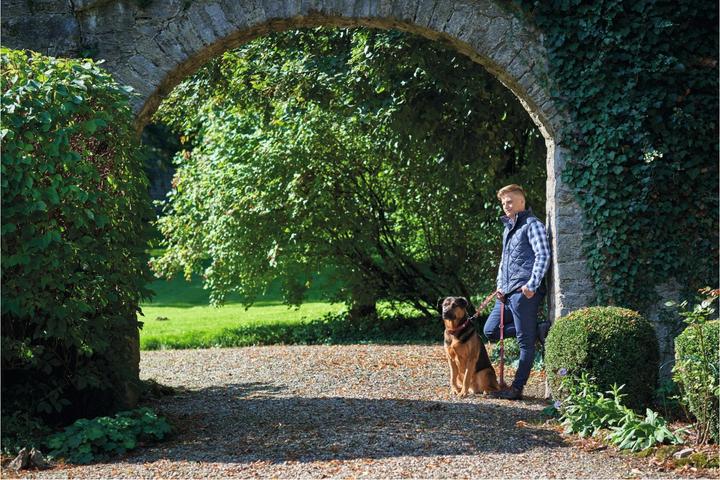 Actual product image Hunter Adjustable leash Swiss genuine leather (13, Dog, General)