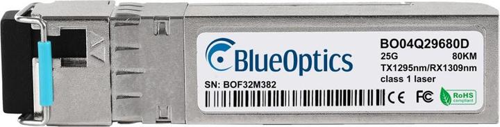 Actual product image BlueOptics IBM SFP28-25G-BX-U-80KM Compatible SFP28 BO04Q29680D