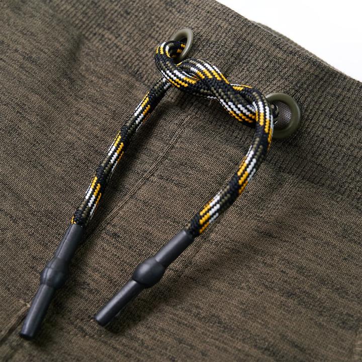 Immagine prodotto VidaXL Pantaloni da allenamento per bambini cachi scuro melange 140,Materiale (140)