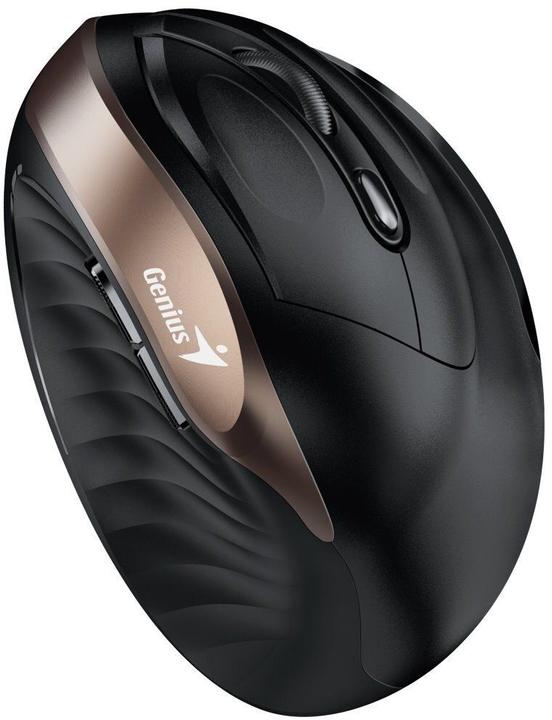 Actual product image Genius Ergo 8250S/Vertik??ln??/Optick??/Pro prav??ky/Bezdr??tov?? Bluetooth/??ern??-zlat?? (Wireless)