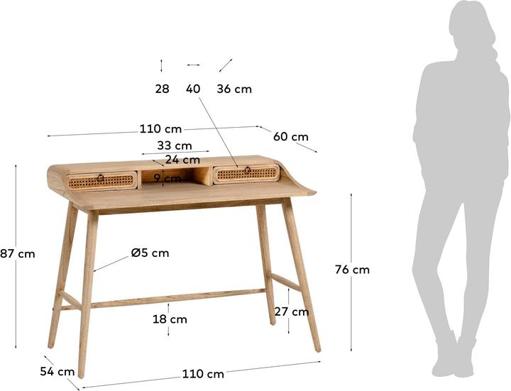 Immagine prodotto Kave Home Nalu (60 x 110 cm)