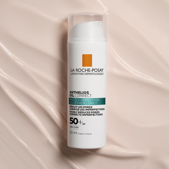 Actual product image La Roche Posay Anthelios Oil Correct Crème spf50+ 50ml (Sun cream face, SPF 50+, 50 ml, 94 g)