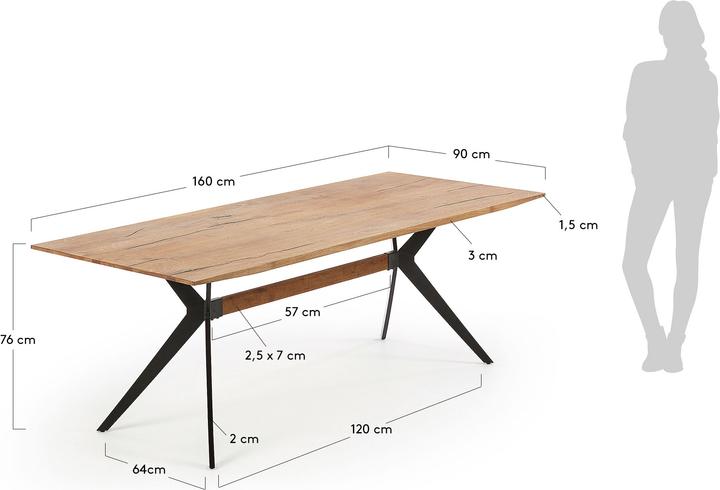 Produktbild Kave Home Amelie (90 x 160 cm)