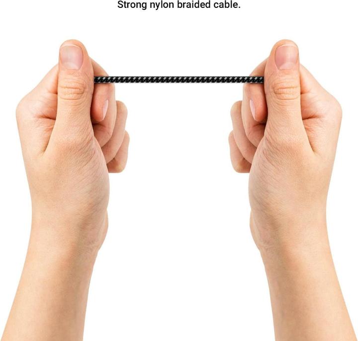 Actual product image deleyCON USB 2.0 cable USB C - Lightning 2 m (2 m, USB 2.0)