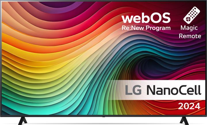 Image du produit LG 75NANO81T6A (75", NANO81, Nano-Cell, 4K, 2024)