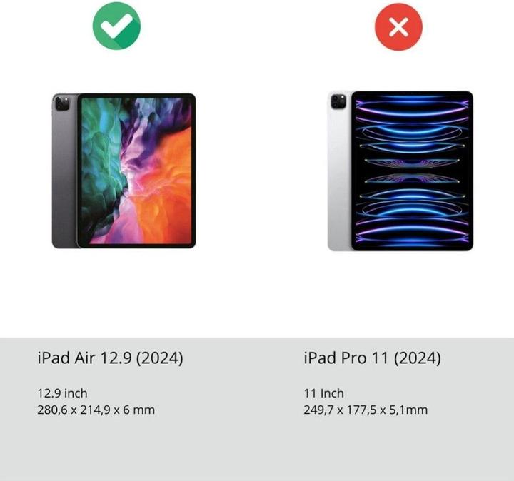 Image du produit Dux Ducis Housse de protection Unid (iPad Air 13 2024 (M2), iPad Pro 12.9 2022 (6e génération), iPad Pro 12.9 2018 (3. Gen), iPad Pro 12.9 2020 (4. Gen), iPad Pro 12.9 2021 (5ème génération))