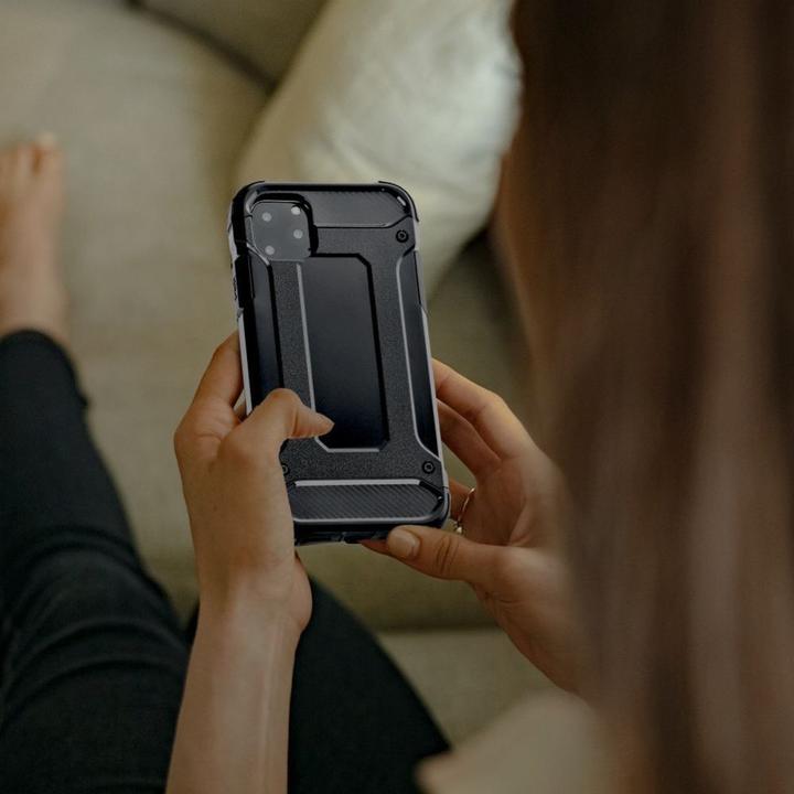 Produktbild Forcell Back panel cover OEM ARMOR case for HUAWEI P30 Lite black (Huawei P30 Lite)