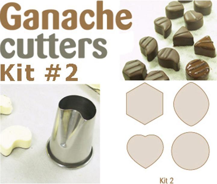 Produktbild Design & Realisation Ausstecher für Pralinenfüllungen Set 2, 4-teilig