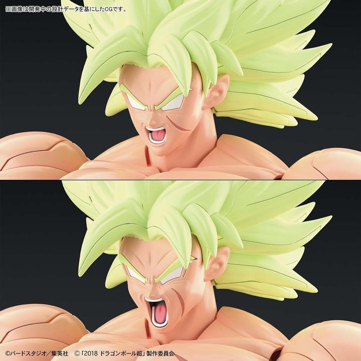 Actual product image Banpresto Model Kit Dragon Ball Funkoe Rise Super Saiyan Broly Fullpow