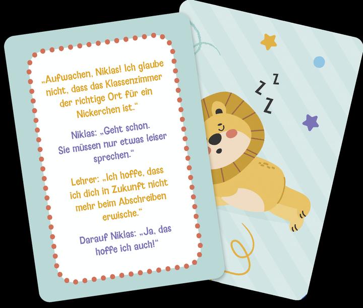 Actual product image Kartenset: Schulkind! Die lustigsten Witze für Kinder (German, Pattloch Publishing House, 2025)