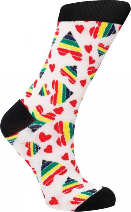 Actual product image Sexy Socks Happy Hearts (36 - 41)