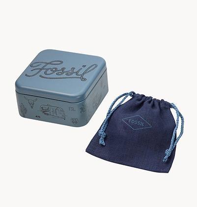 Actual product image Fossil Vintage casual (19.50 cm, Leather, Stainless steel)