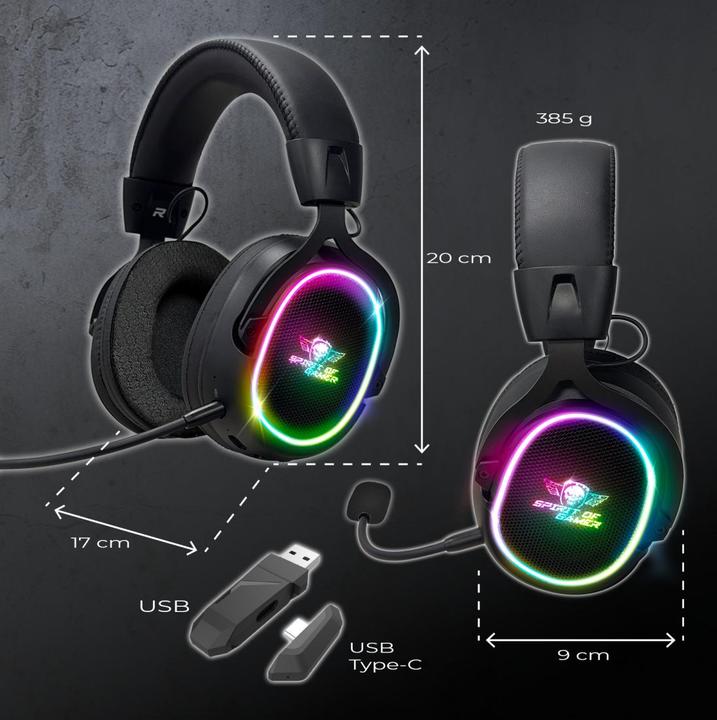 Produktbild Spirit Of Gamer Kabelloses Headset XPERT H1200 (Kabellos)