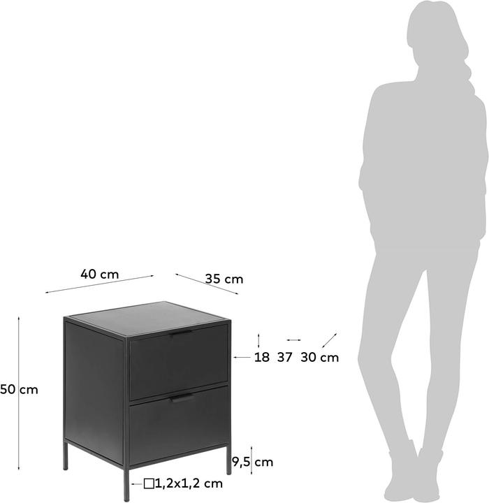 Actual product image Kave Home Shantay (40 x 50 x 35 cm)