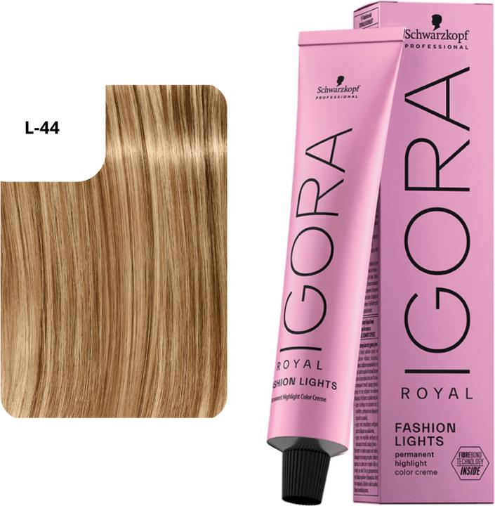 Produktbild Schwarzkopf Professional Igora Royal Fashion Lights - L-44 Beige (L-44 Beige)