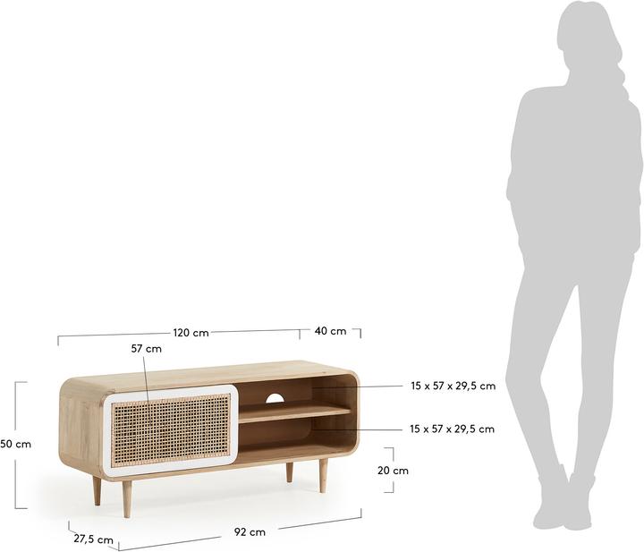 Actual product image Kave Home George (40 x 120 x 50 cm)