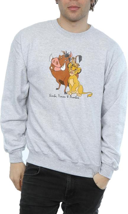 Produktbild Disney Classic Simba Timon And Pumbaa Sweatshirt (L)