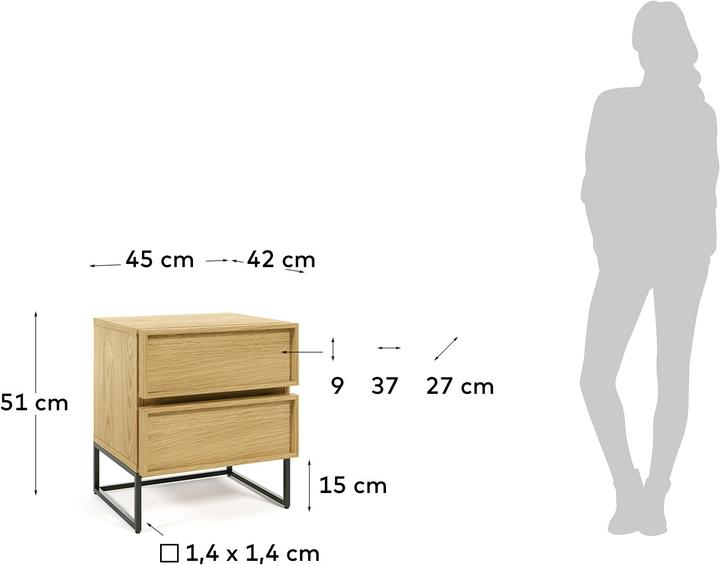 Produktbild Kave Home Taiana (42 x 45 x 51 cm)