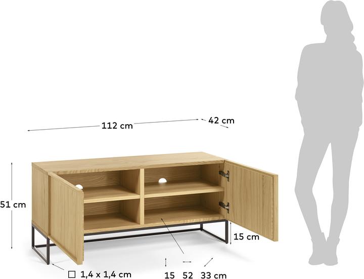 Actual product image Kave Home Taiana (42 x 112 cm)