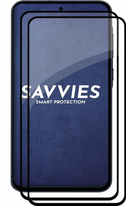 Immagine prodotto Savvies Protezione dello schermo in vetro blindato a schermo intero (2 Pezzo/i, Samsung Galaxy A55)