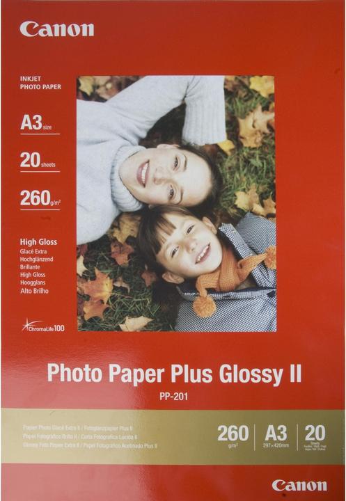 Canon PP-201 Plus Glossy II (265 g/m², A3, 20 x)