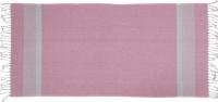 Produktbild Ootb Rosa/Weisses Fouta-Hamamtuch (für Sauna & Strand) (80 x 170 cm)