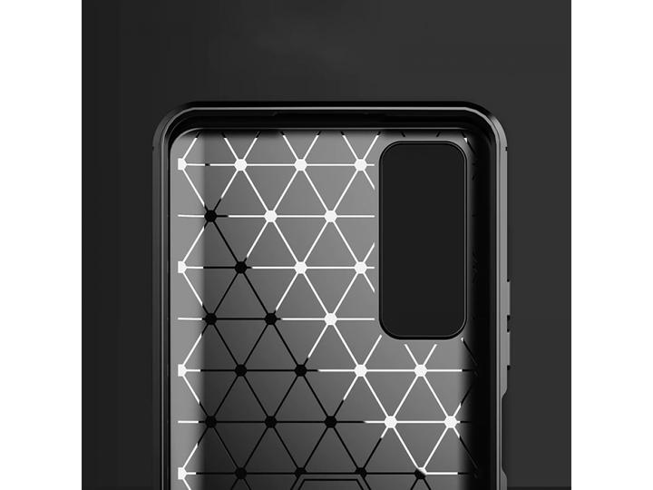 Actual product image Screenguard Huawei P Smart 2021 Cover Carbon Brushed Soft TPU (Huawei P Smart (2021))