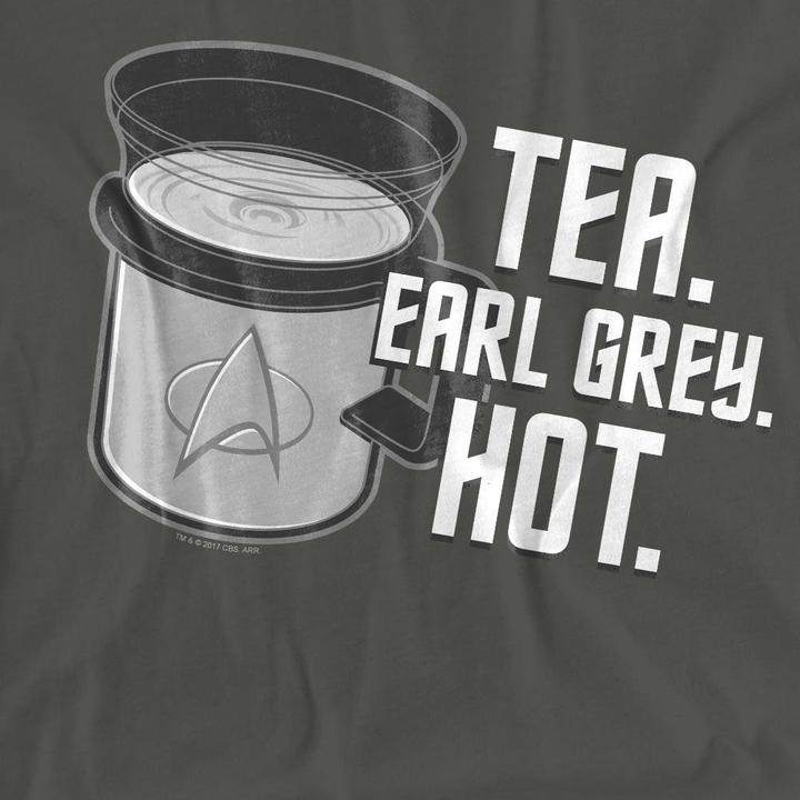Actual product image Unisex Adult Earl Grey T-Shirt (S)