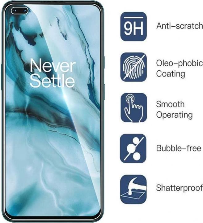 Immagine prodotto Screenguard OnePlus Nord Pellicola protettiva in vetro Custodia dal design amichevole (1 Pezzo/i, OnePlus Nord)