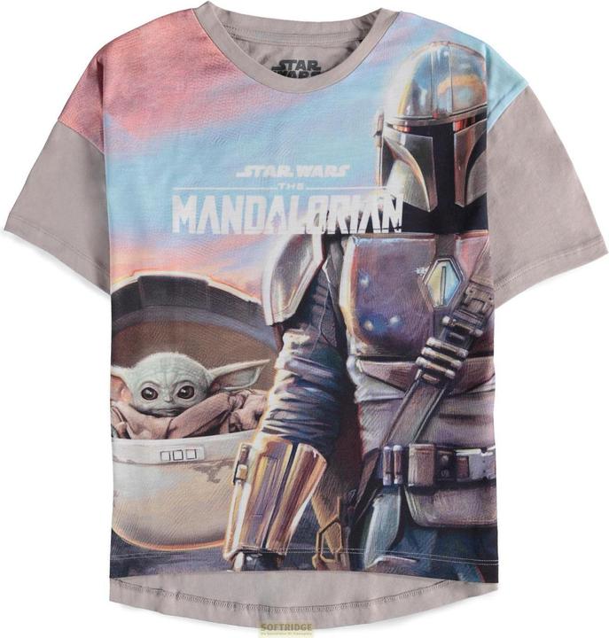 Produktbild The Mandalorian The Child Girls Long Dressed Tshirt (134)