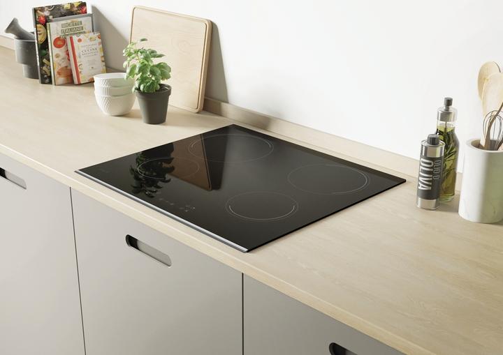 Actual product image Candy CH64XB Black Built-in Ceramic 4 Cooker(s)