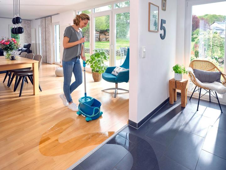 Produktbild Leifheit Set CLEAN TWIST Disc Mop Ergo Mobile (1 Stk.)