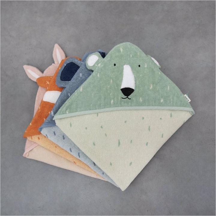 Actual product image Trixie Baby Hooded bath towel