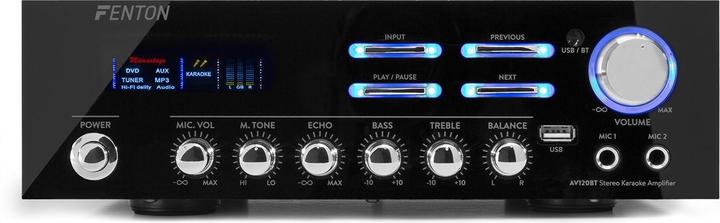 Image du produit Fenton Amplificateur stéréo AV120BT (Amplificateur)
