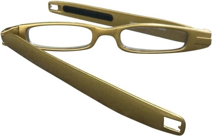 Figoline Lesebrille Gold +2,5 (+2.5)