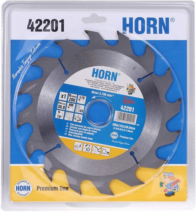 Actual product image Artpol PIŁA TARCZ.WIDIA 180*30*16z /AR
