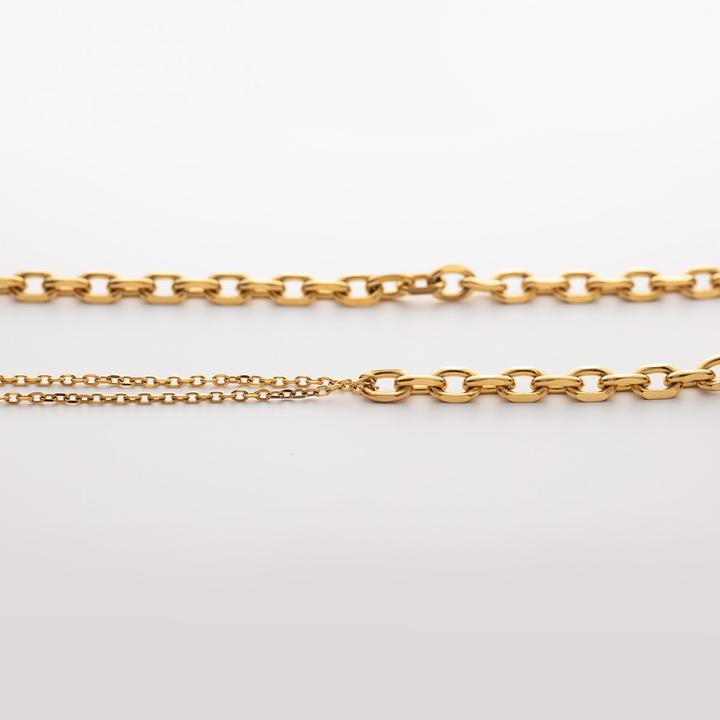 Actual product image Paul Hewitt Treasure necklace gold with pearl (Stainless steel, 45 cm)