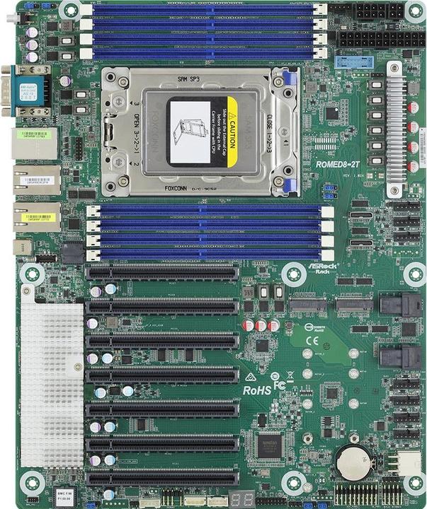 Image du produit AsRock ROMED8-2T (SP3, AMD SoC, ATX)