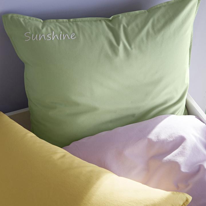 Image du produit La Redoute Interieurs Scenario Coton Lave (Taie d'oreiller, 63 x 63 cm)