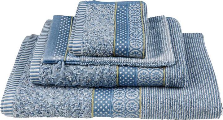 Actual product image PIP Studio Soft Zellige wash mitt blue grey 16x22cm (1 piece)