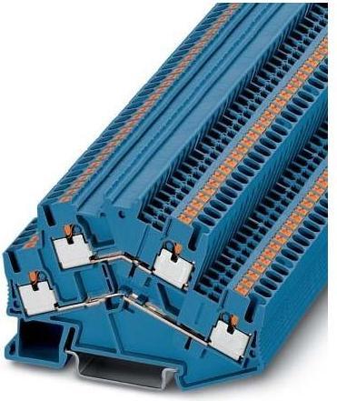 Actual product image Phoenix Contact Double level terminal PTTBS 2,5 BU Blue 50 pcs. (55 mm)