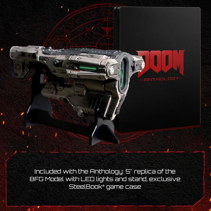 Actual product image Bethesda Doom Anthology (Code in Box) (PC, DE)