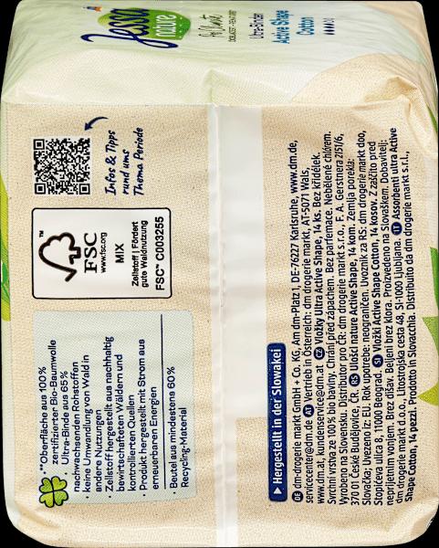 Actual product image dm Jessa Ultra pads Pro Climate nature (Sanitary pads)
