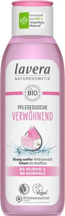 A-Z Medica Lavera, Wild Rose und Baumwolldusche, 250 ml (250 ml)