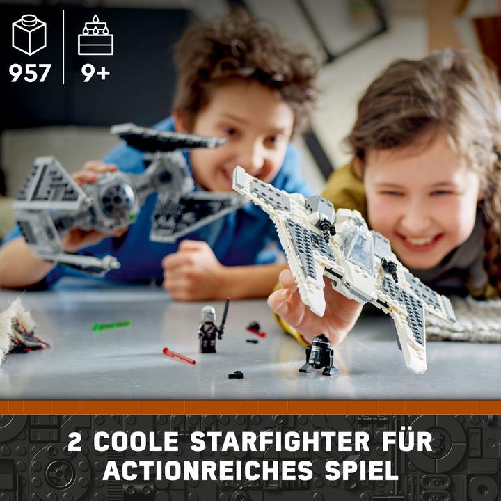 Produktbild LEGO Mandalorian Fang Fighter vs. Tie Interceptor (75348, LEGO Star Wars)