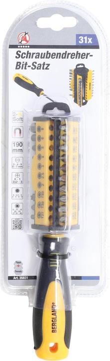 Actual product image BGS Screwdriver Bit Set 31 pcs. (External hexagon)