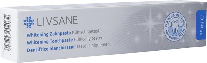 Actual product image Livsane Whitening toothpaste (75 ml)